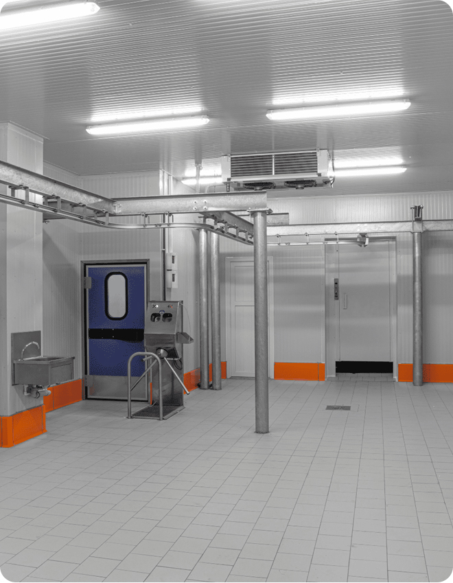 Hygienic cold room