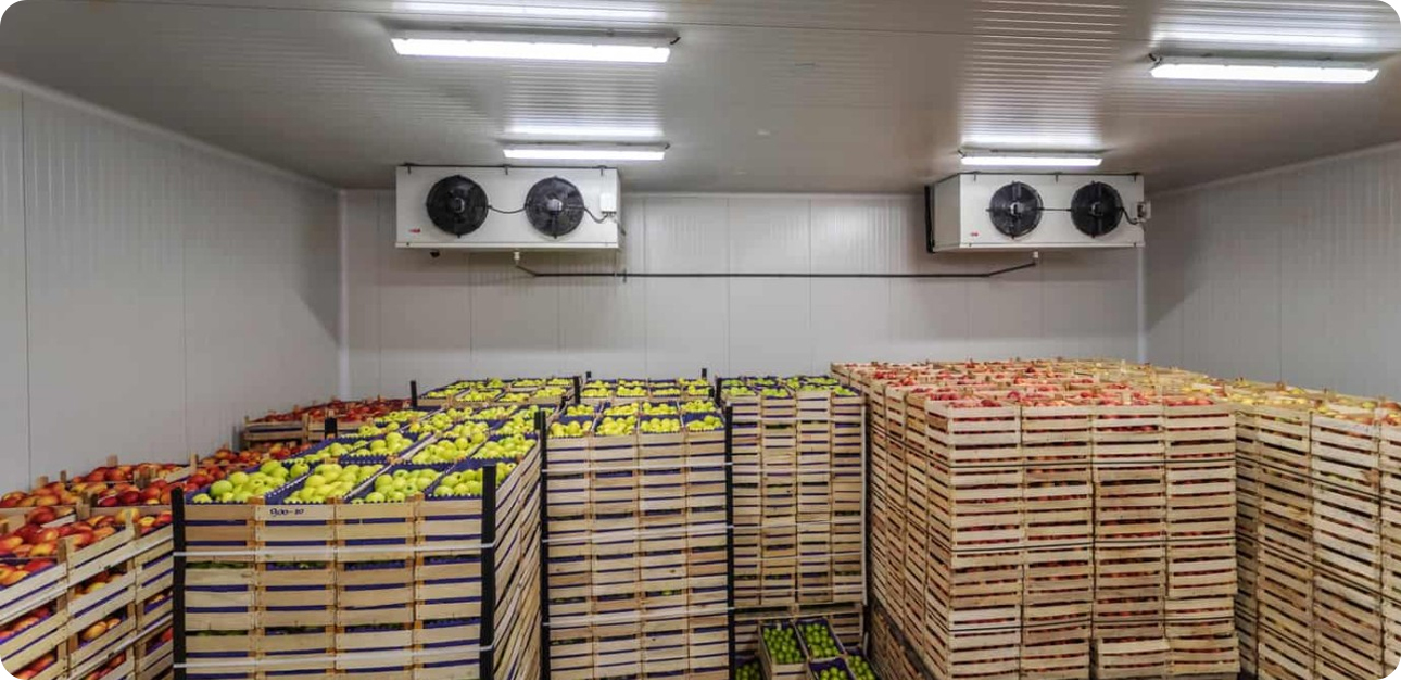 Food processing cold room